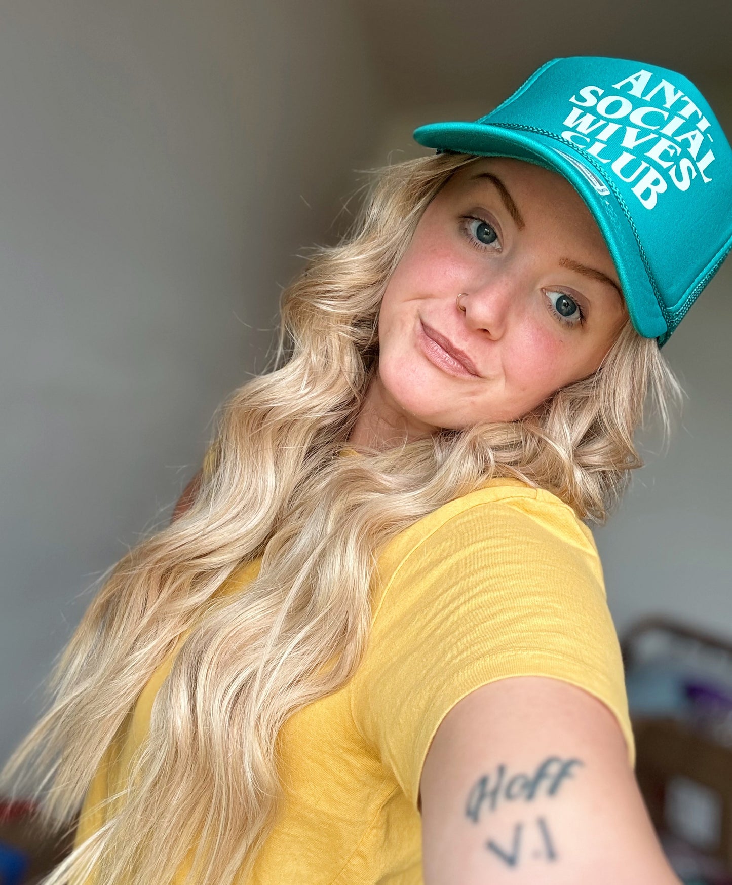 ANTI-SOCIAL WIVES CLUB TRUCKER HAT