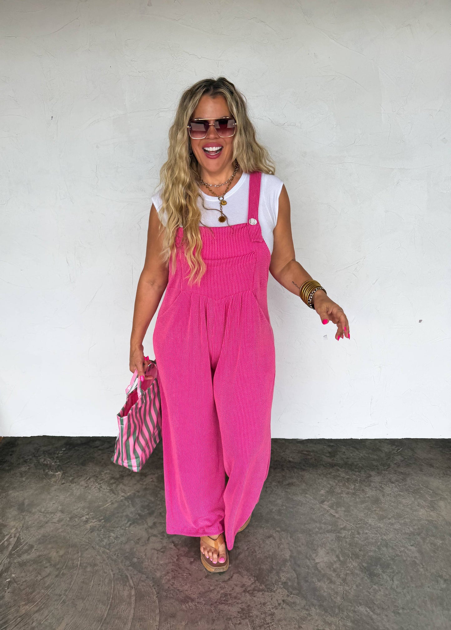 SPRING KARLI BOHO OVERALLS