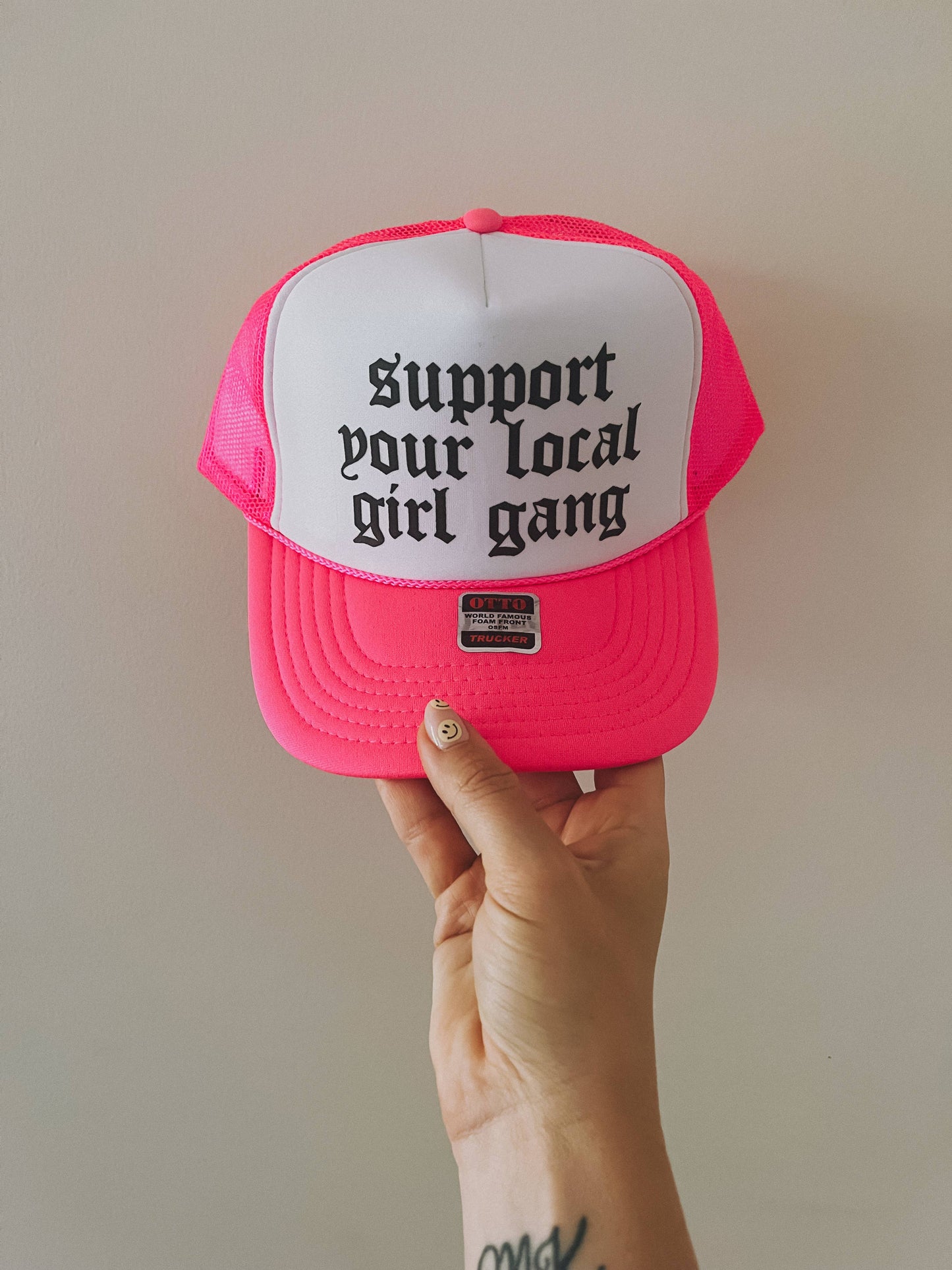GIRL GANG TRUCKER HAT