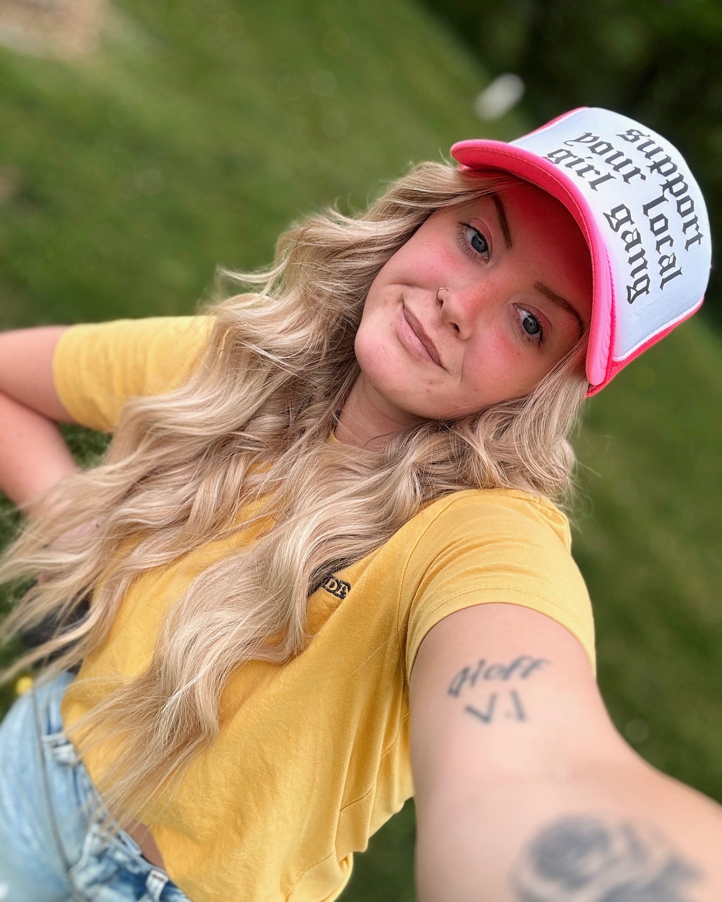 GIRL GANG TRUCKER HAT