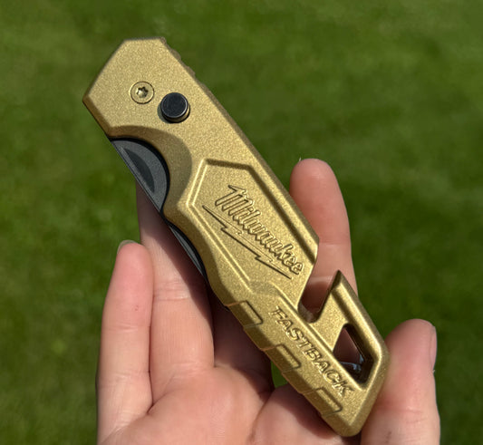 Gold Milwaukee Knife