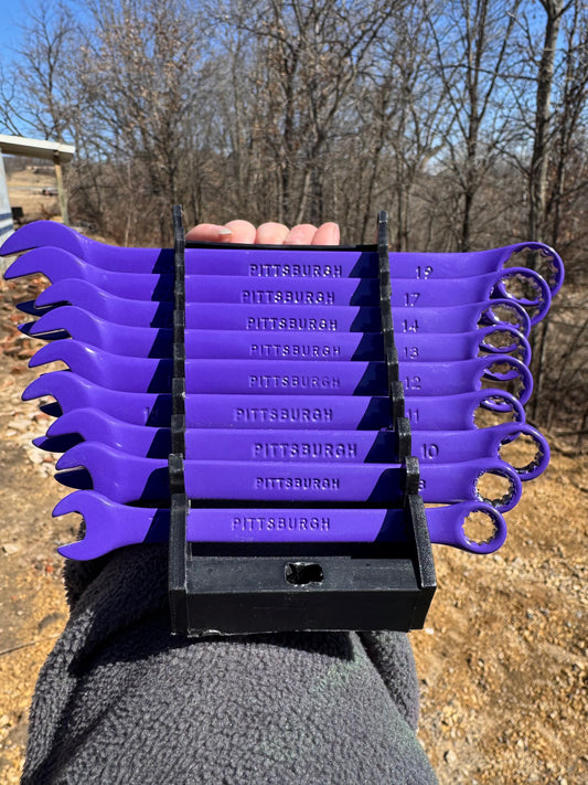 Purple 9 piece Metric Wrenches