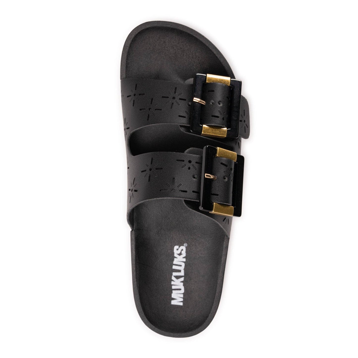MUK LUKS Women's Grand Cayman Perforated Sandal