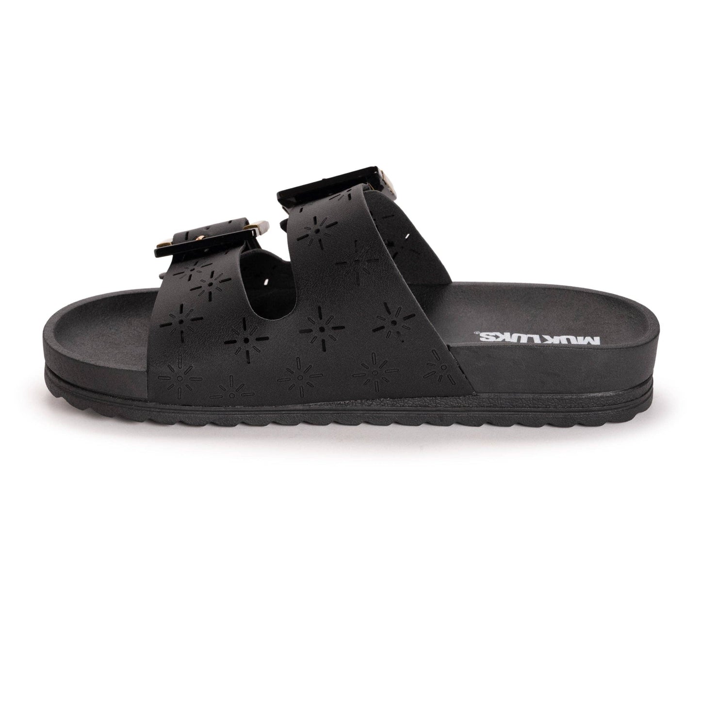 MUK LUKS Women's Grand Cayman Perforated Sandal