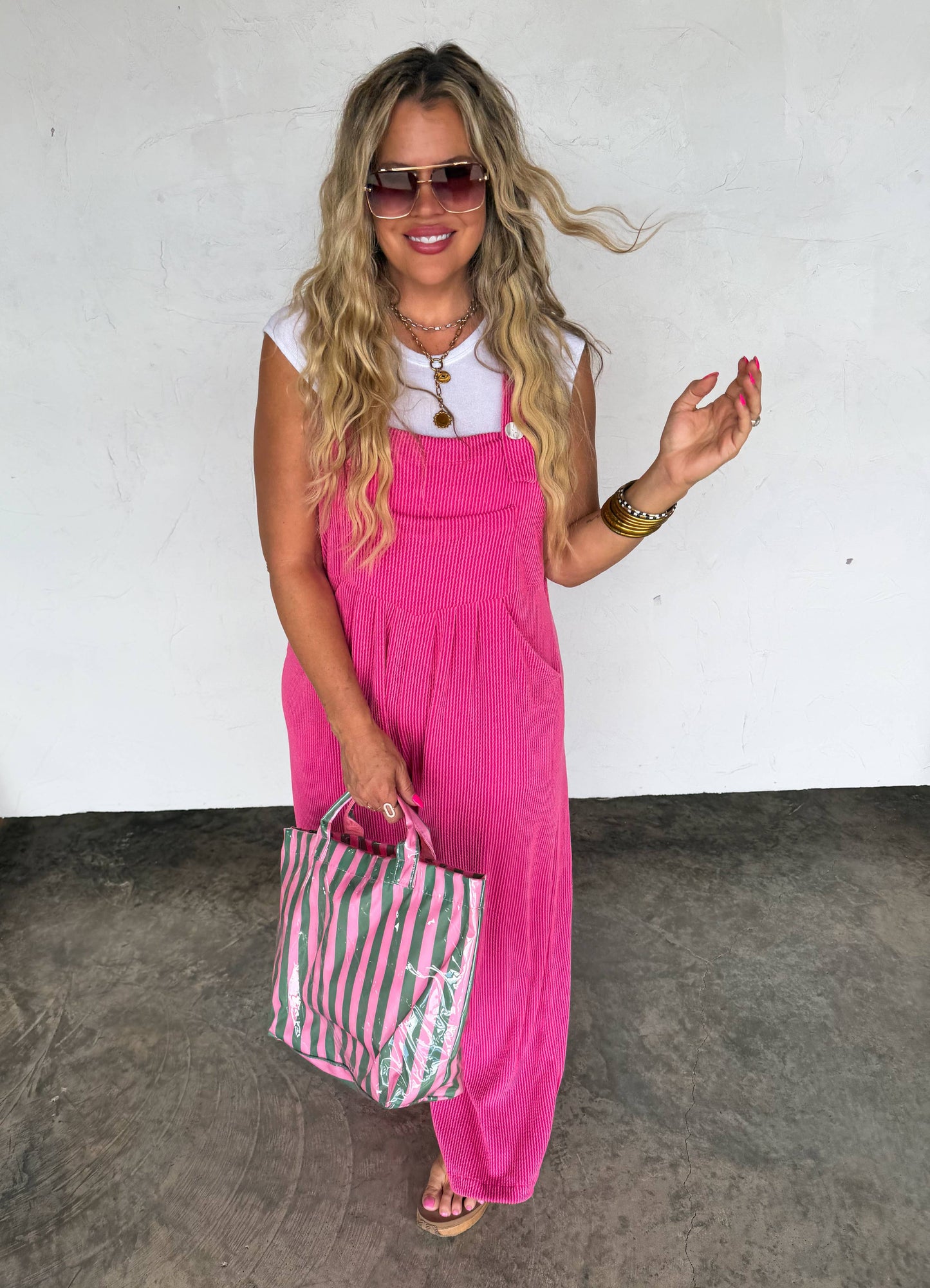 SPRING KARLI BOHO OVERALLS